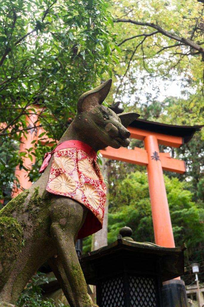 Fushimi Inari temple.