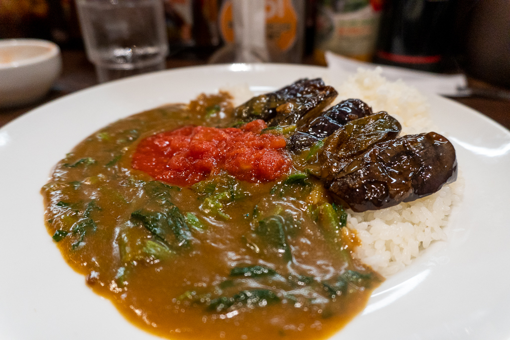Comida vegana en Tokio: curry