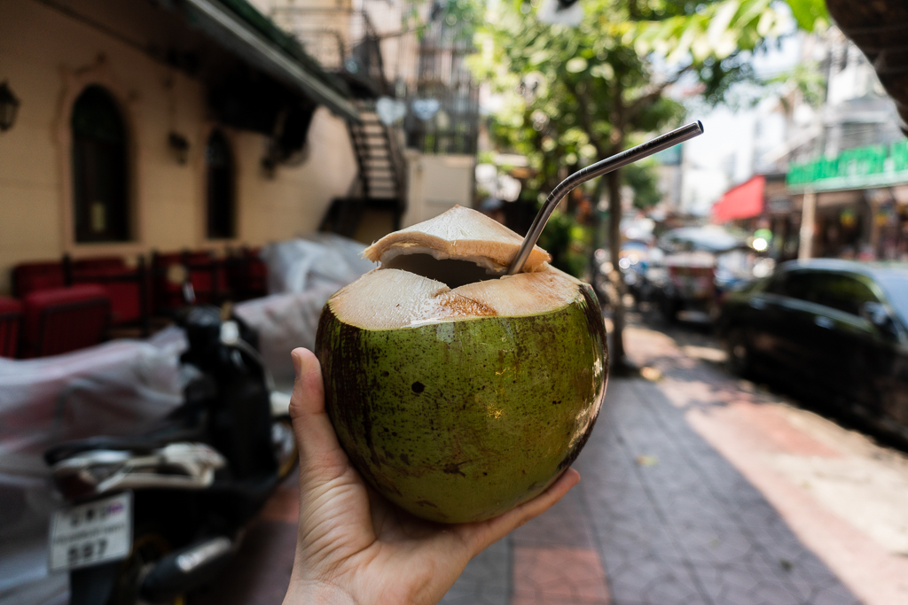Coco fresco en tailandia